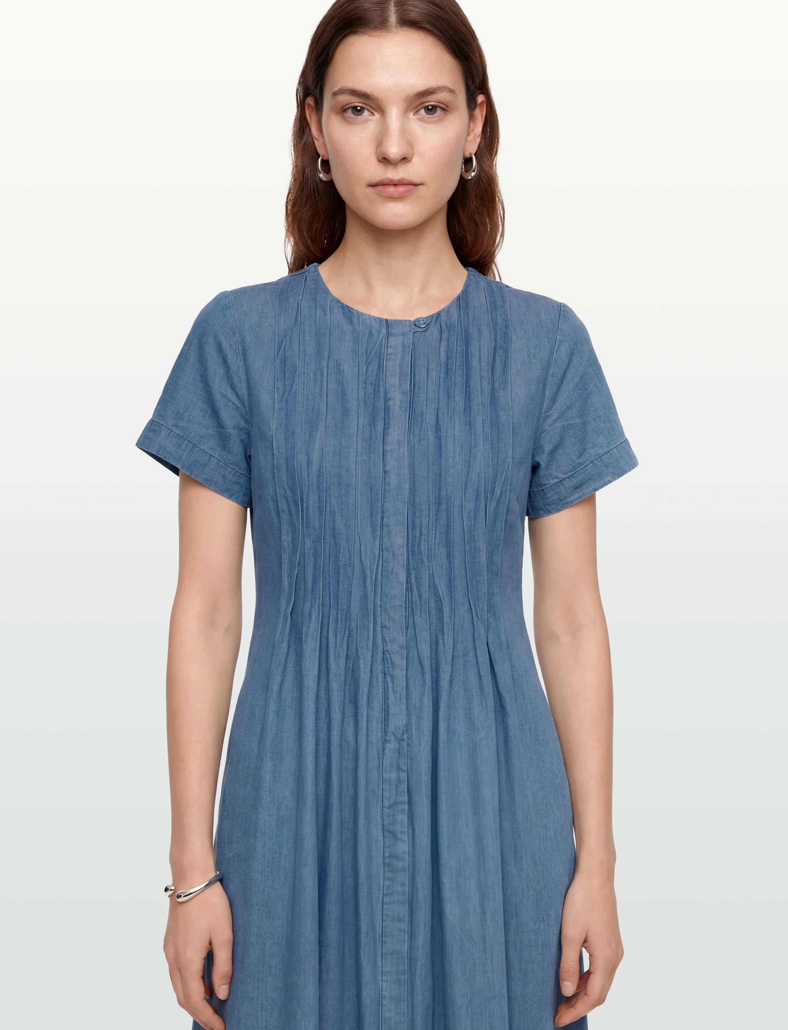 nué notes - Belize Dress - maxikleider - 406 denim blue - 3