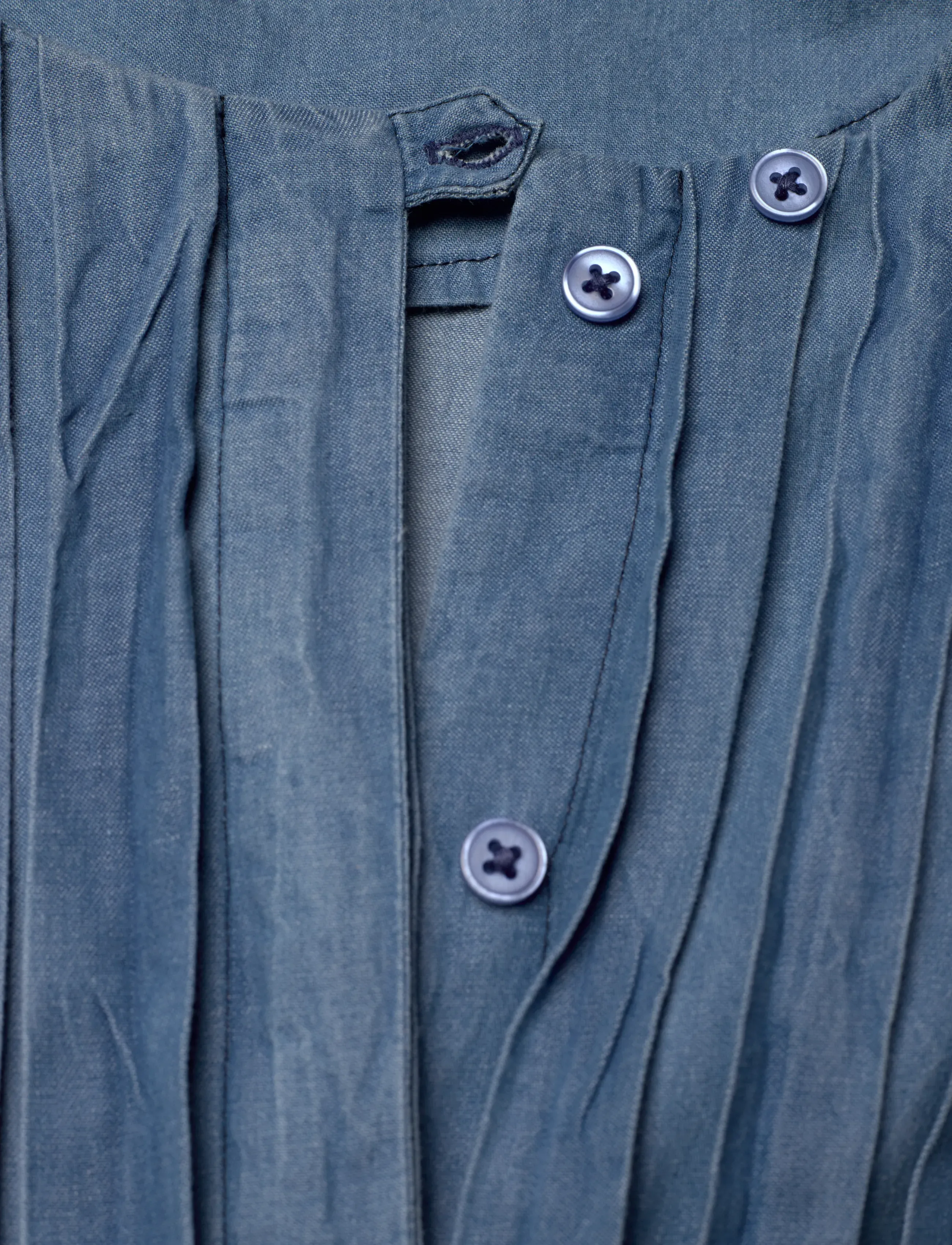 nué notes - Belize Dress - maxikleider - 406 denim blue - 3