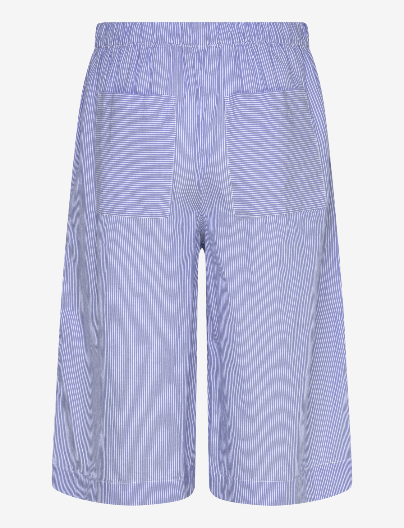 nué notes - Giza Shorts - casual shorts - 575 blue stripe mix - 1
