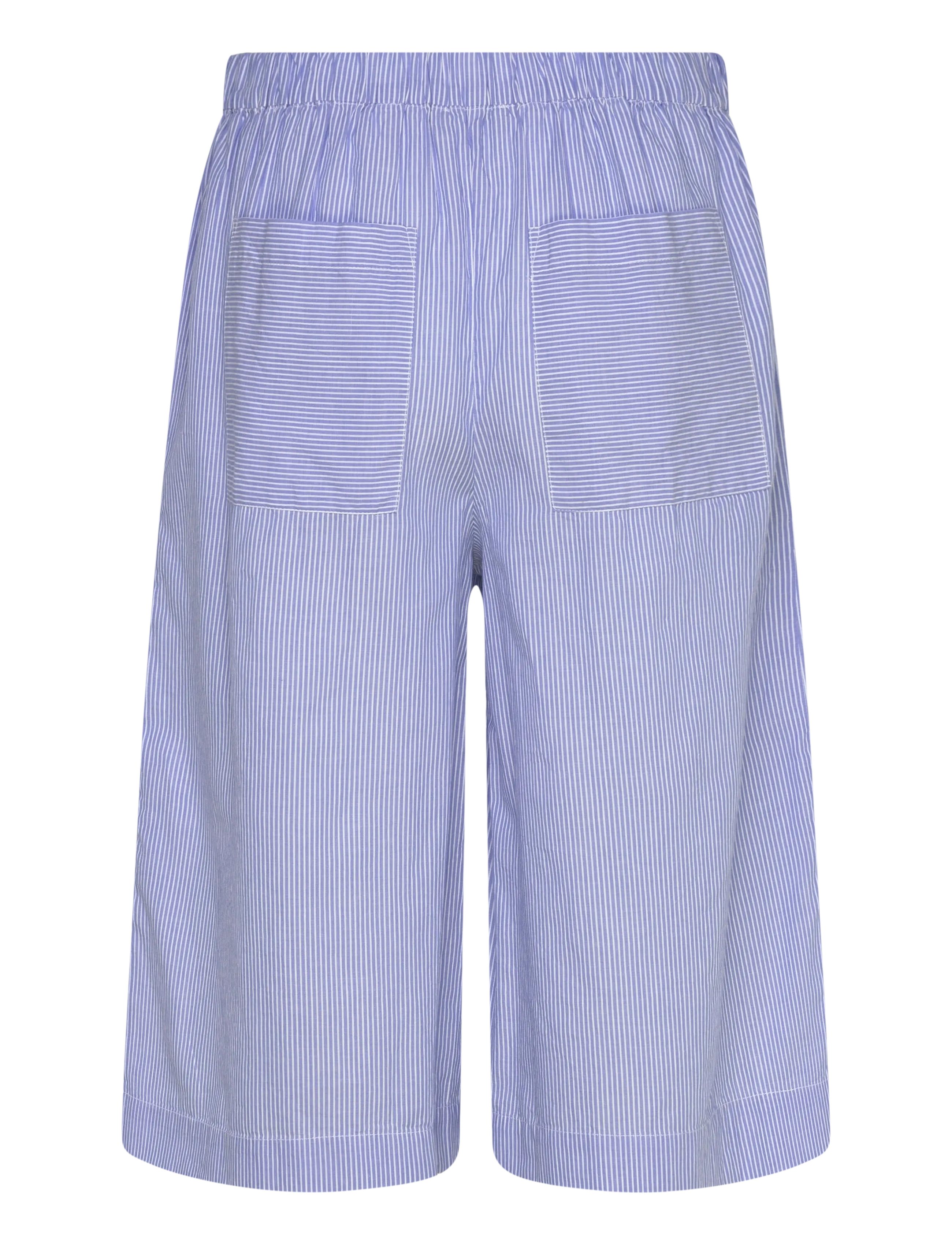 nué notes - Giza Shorts - casual shorts - 575 blue stripe mix - 1