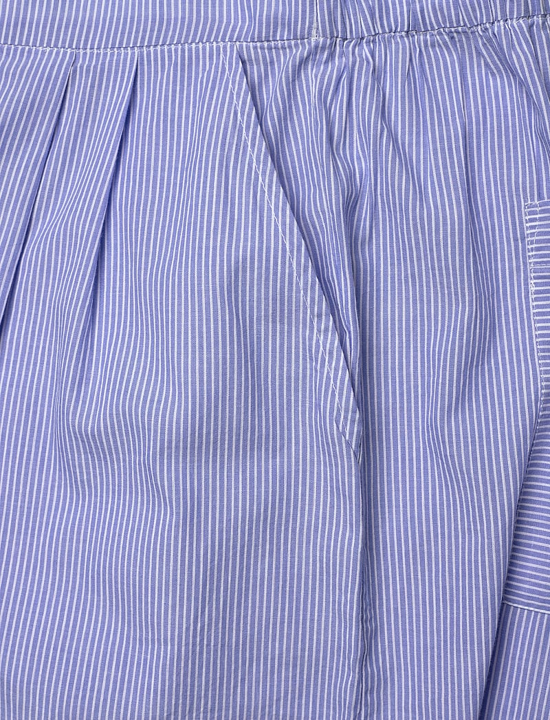 nué notes - Giza Shorts - casual shorts - 575 blue stripe mix - 2