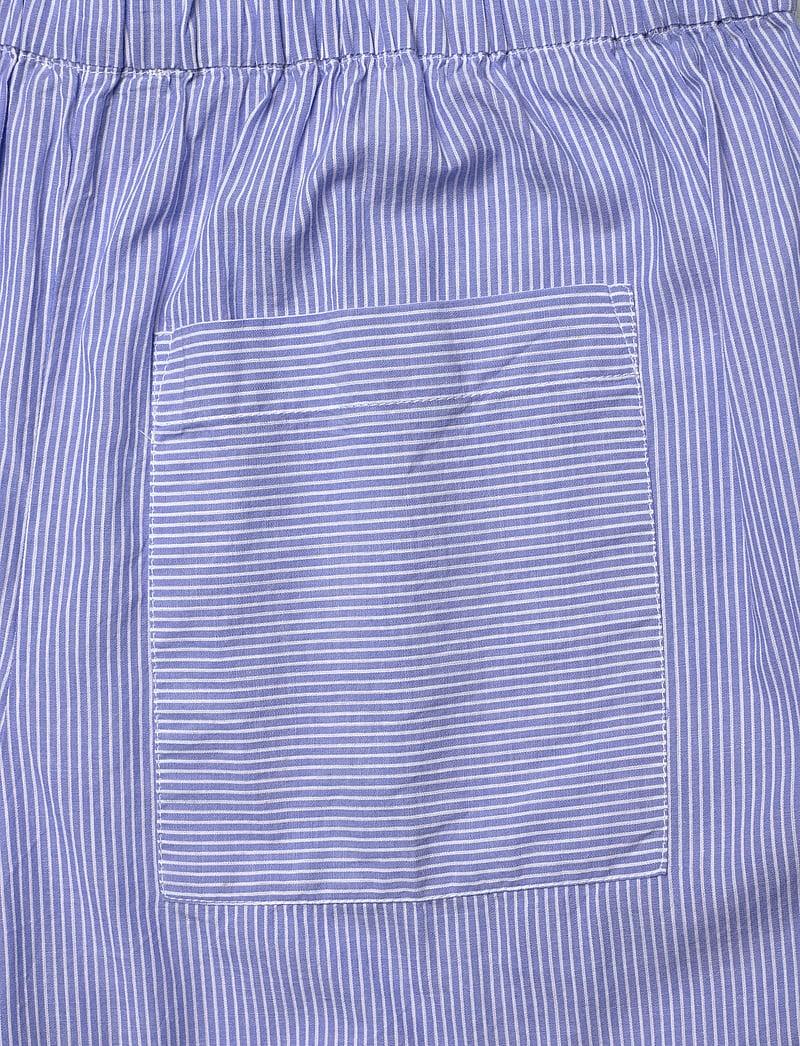 nué notes - Giza Shorts - casual shorts - 575 blue stripe mix - 3