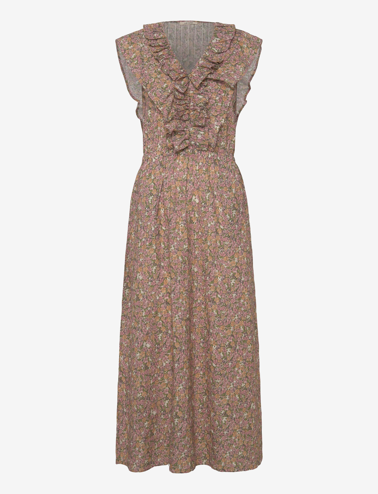 nué notes - Antequera Dress - maxi kjoler - 188 peach floral - 0