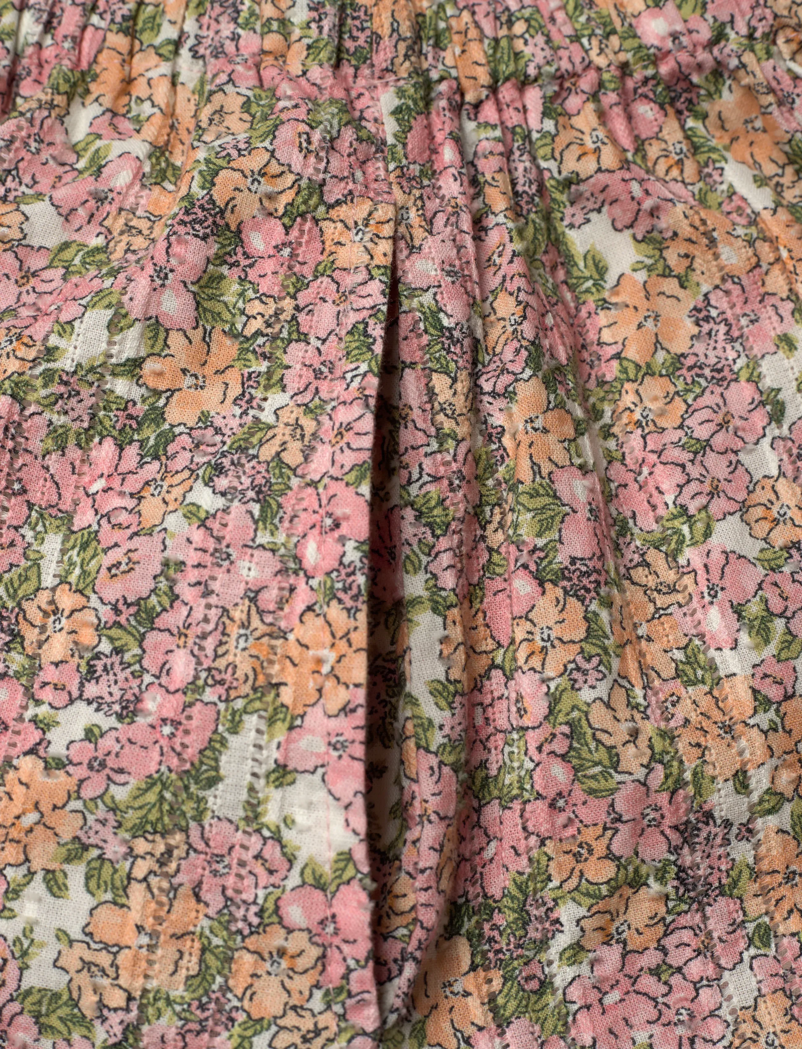 nué notes - Antequera Dress - maxiklänningar - 188 peach floral - 3
