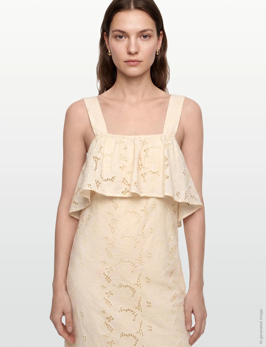 nué notes - Osuna Dress - sommerkleider - 007 egret - 4