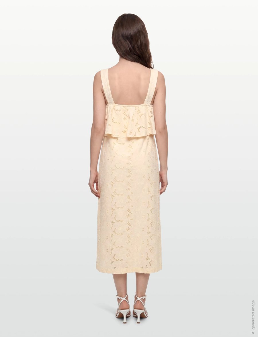nué notes - Osuna Dress - sommerkleider - 007 egret - 5