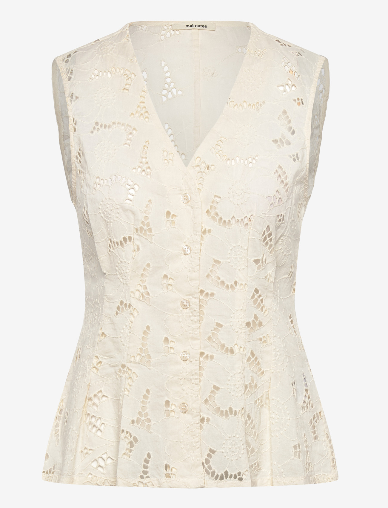 nué notes - Sestao Vest - sleeveless tops - 007 egret - 0