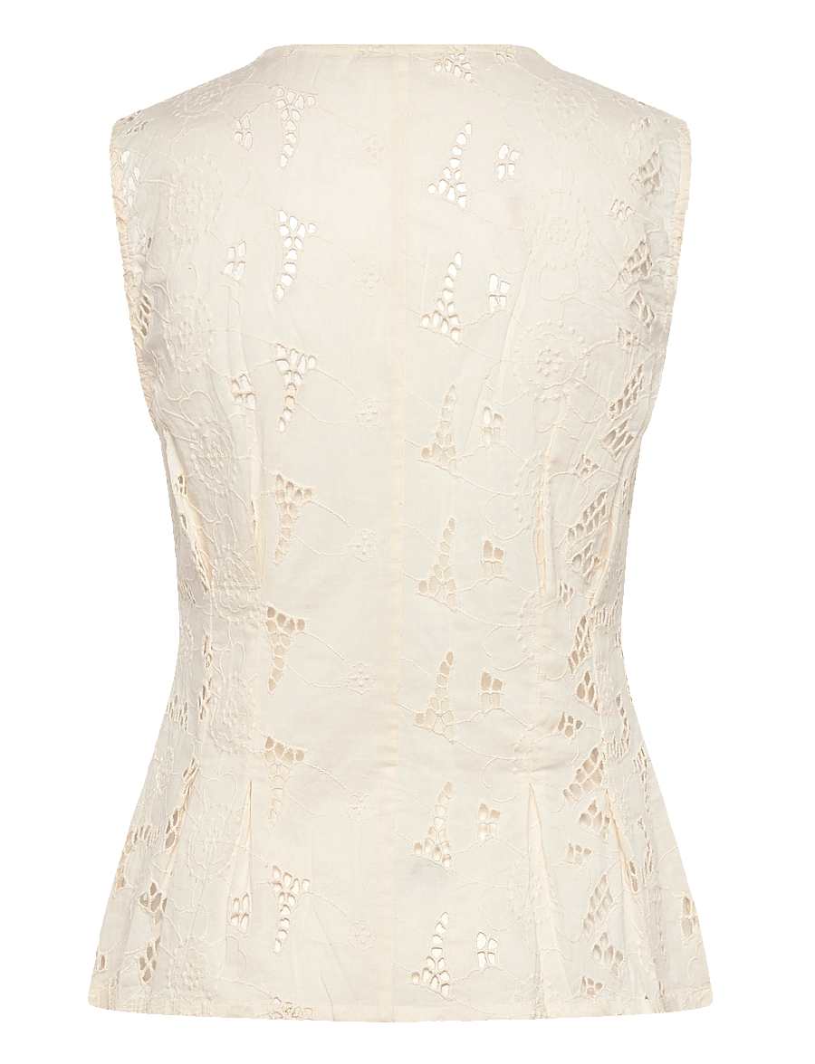 nué notes - Sestao Vest - linnen - 007 egret - 1