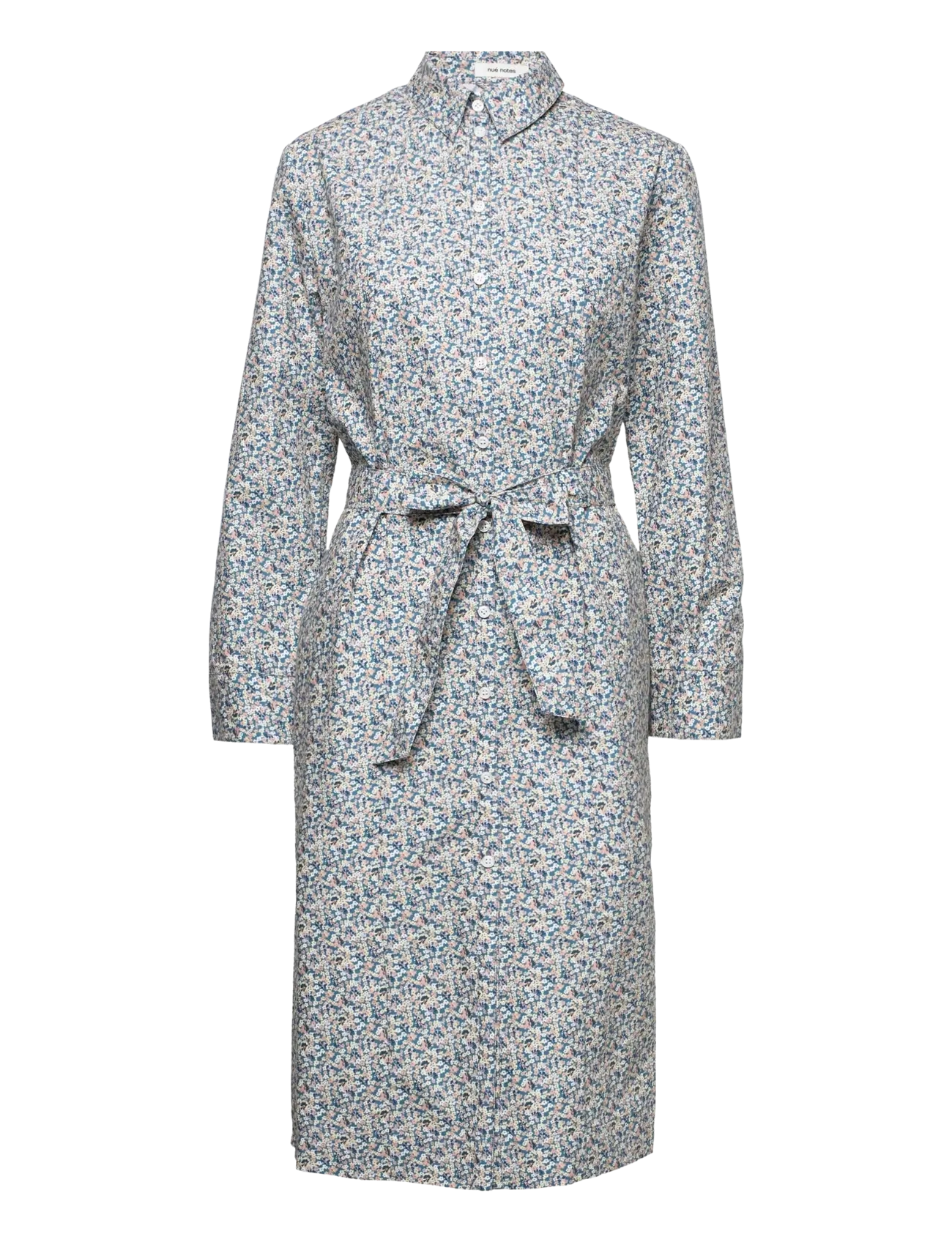 nué notes - Titus Dress - särkkleidid - dusty blue - 1