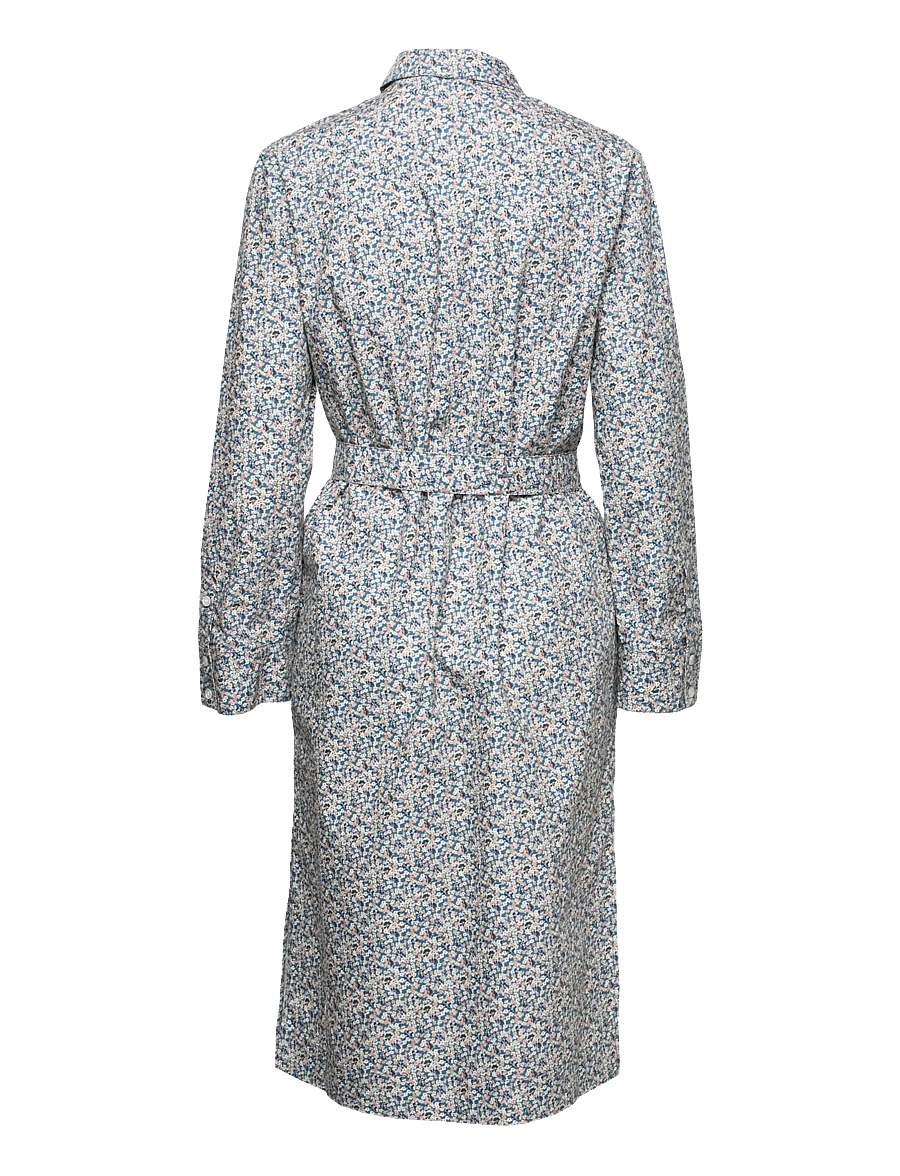 nué notes - Titus Dress - sukienki koszulowe - dusty blue - 2