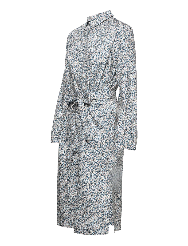 nué notes - Titus Dress - hemdkleider - dusty blue - 3