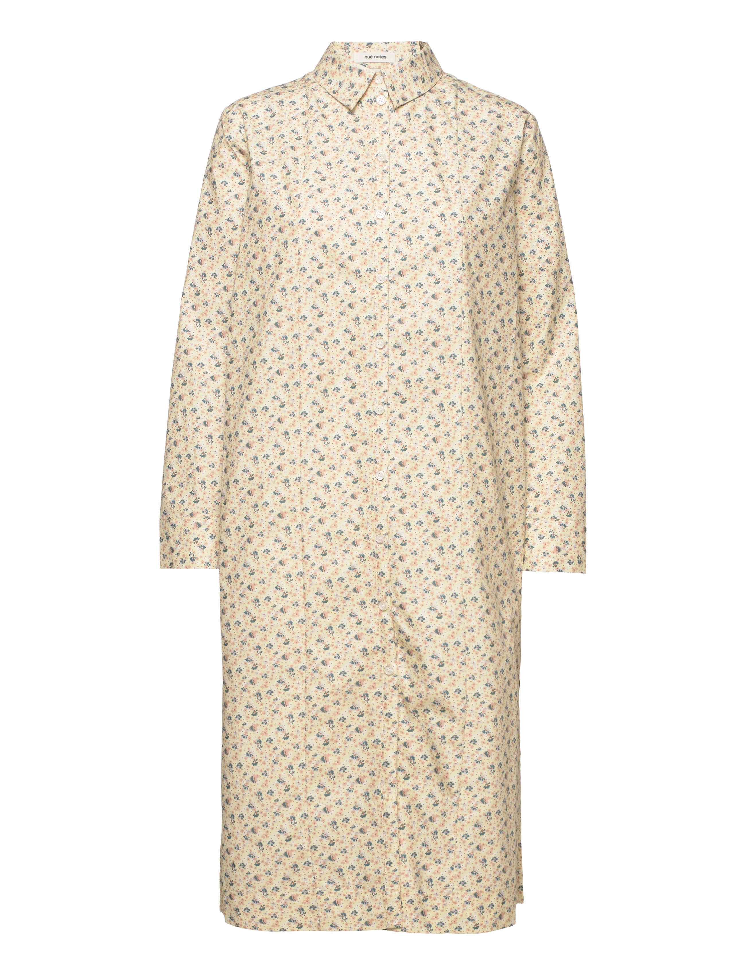 nué notes - Titus Dress - särkkleidid - yellow cream - 2