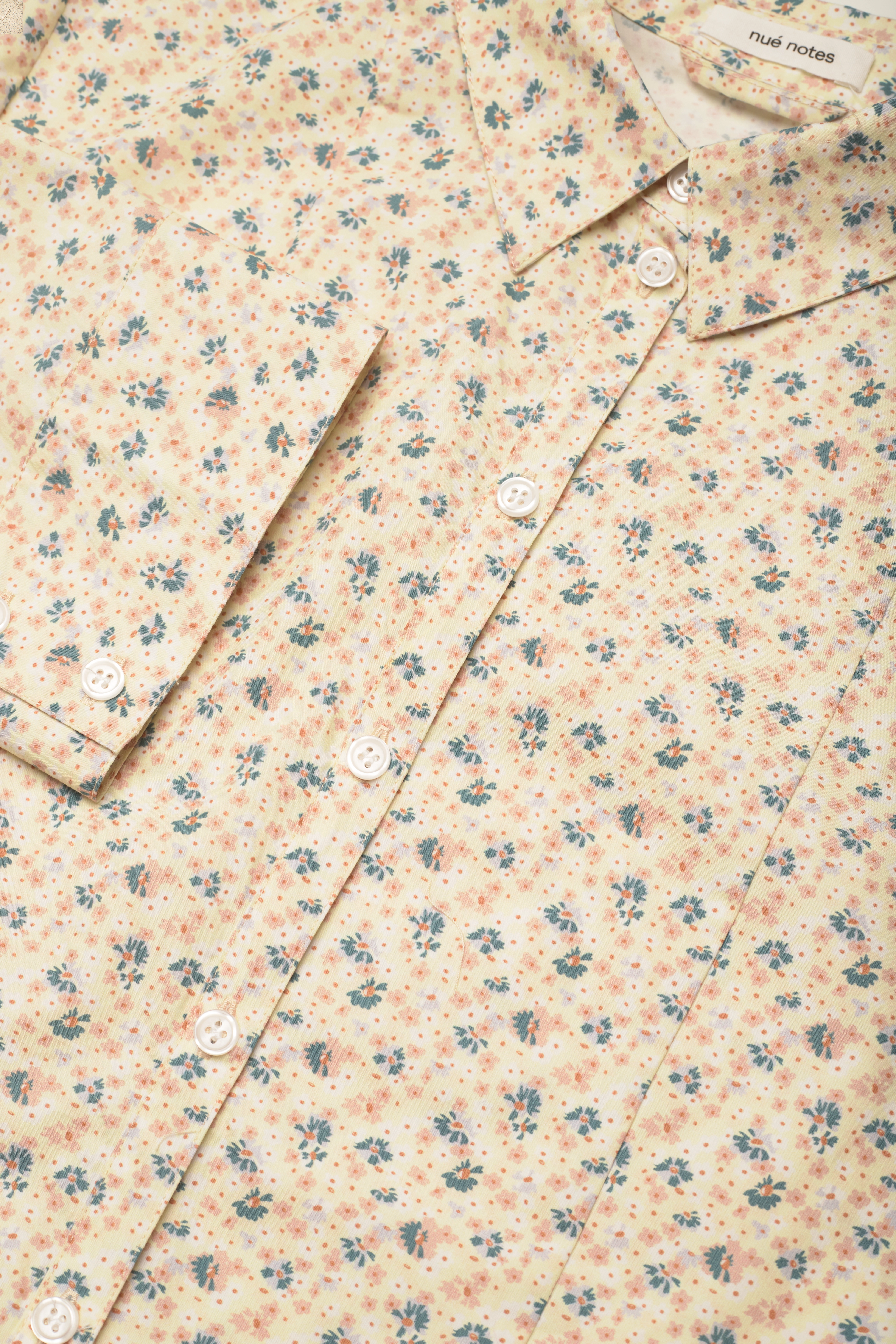 nué notes - Titus Dress - särkkleidid - yellow cream - 3
