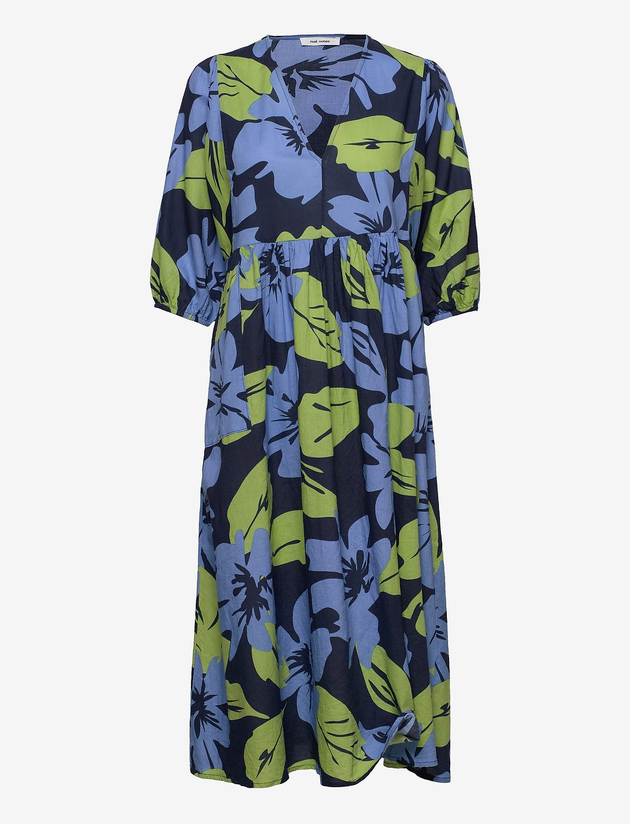 nué notes - Solan Dress - vidutinio ilgio suknelės - parisian blue - 0
