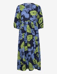 nué notes - Solan Dress - vidutinio ilgio suknelės - parisian blue - 0