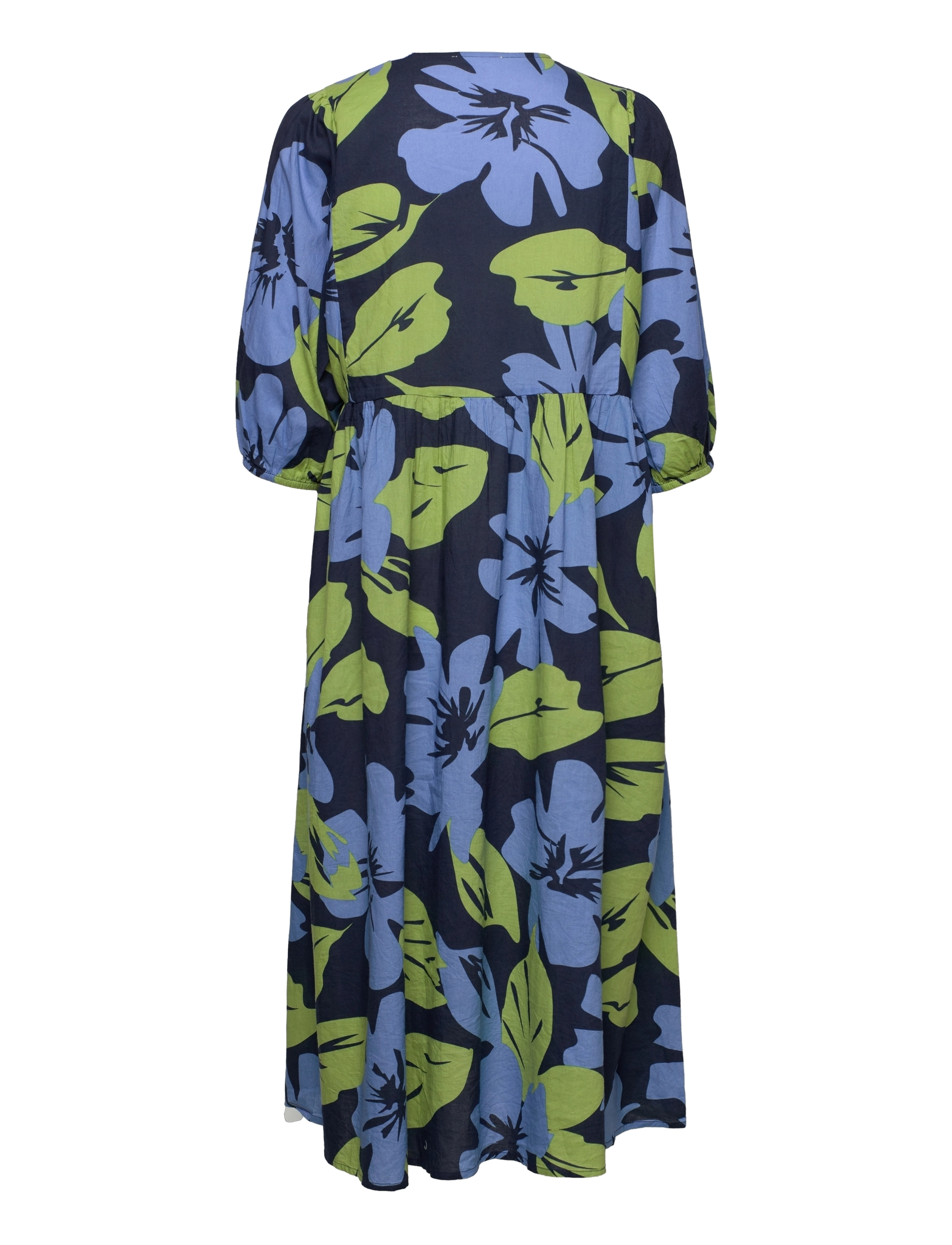 nué notes - Solan Dress - midi-kleider - parisian blue - 1