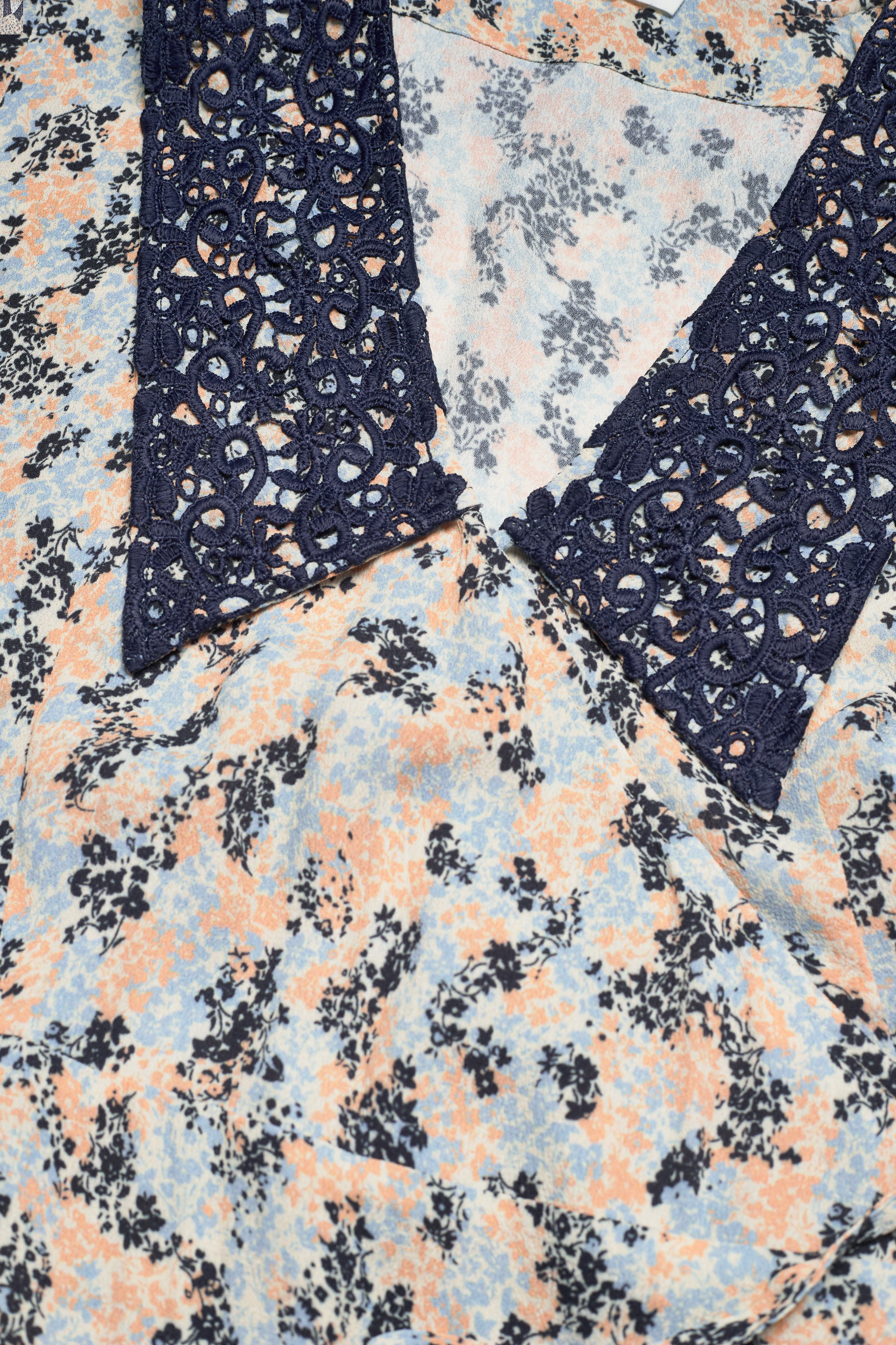 nué notes - Blake Dress - multi blue - 2