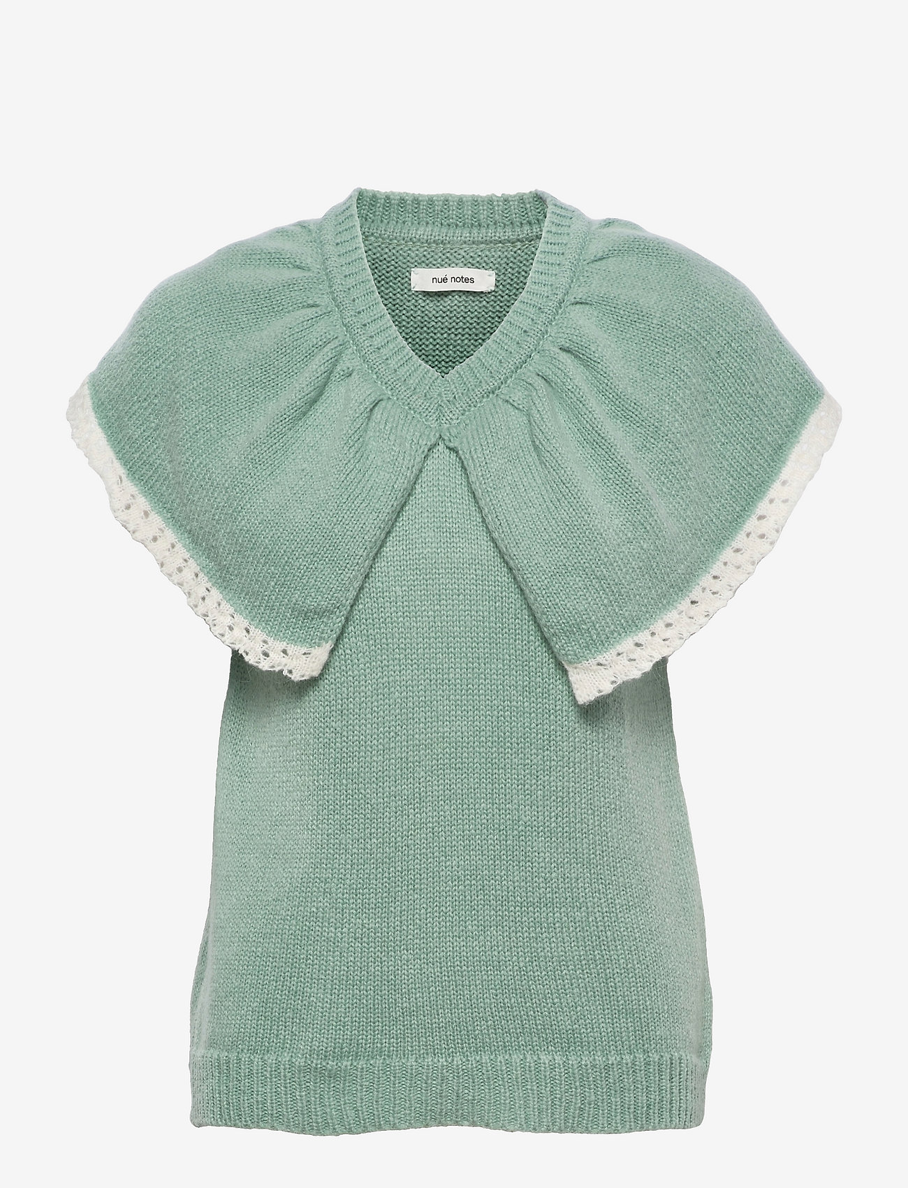 nué notes - Nancy Waist Coat - autumn clothing - mint - 0