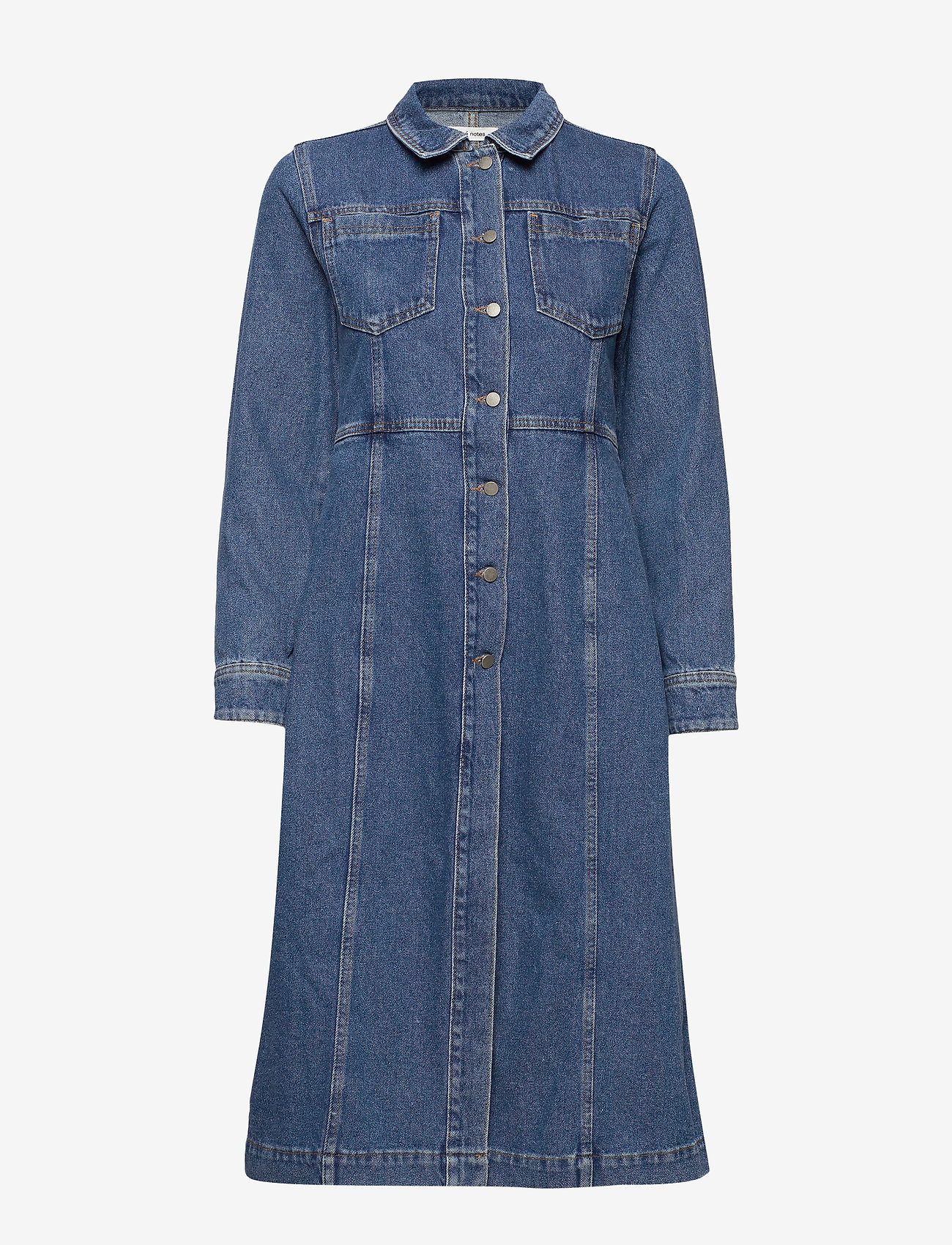 nué notes - Blanco Dress - dark denim - 0