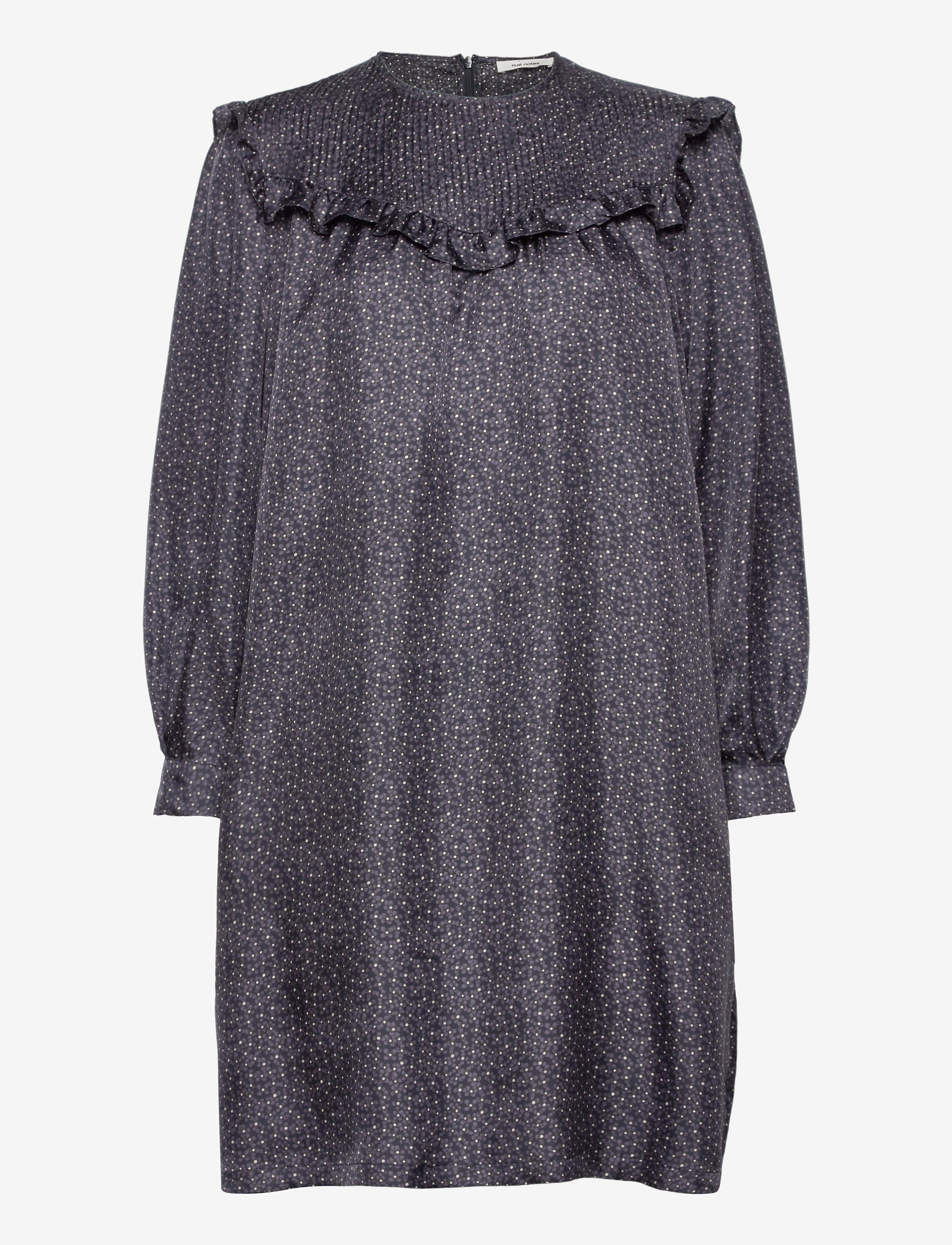 nué notes Satine Dress - Riided - TOTAL ECLIPSE / grey