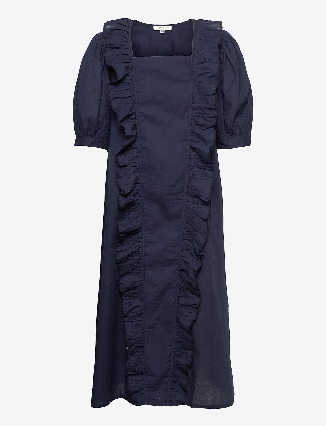 nué notes - Pippa Dress - midikleider - navy blazer - 0