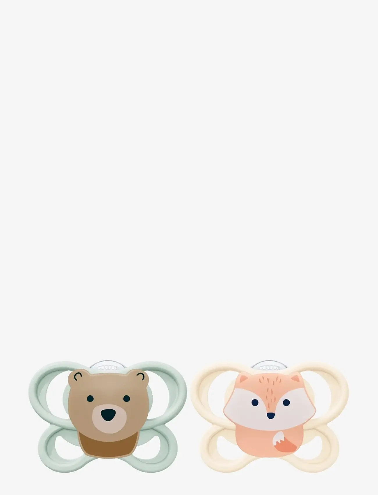 NUK - Perfect Match Air Fox/Bear, size 0-2 months - sutter - fox/bear - 1