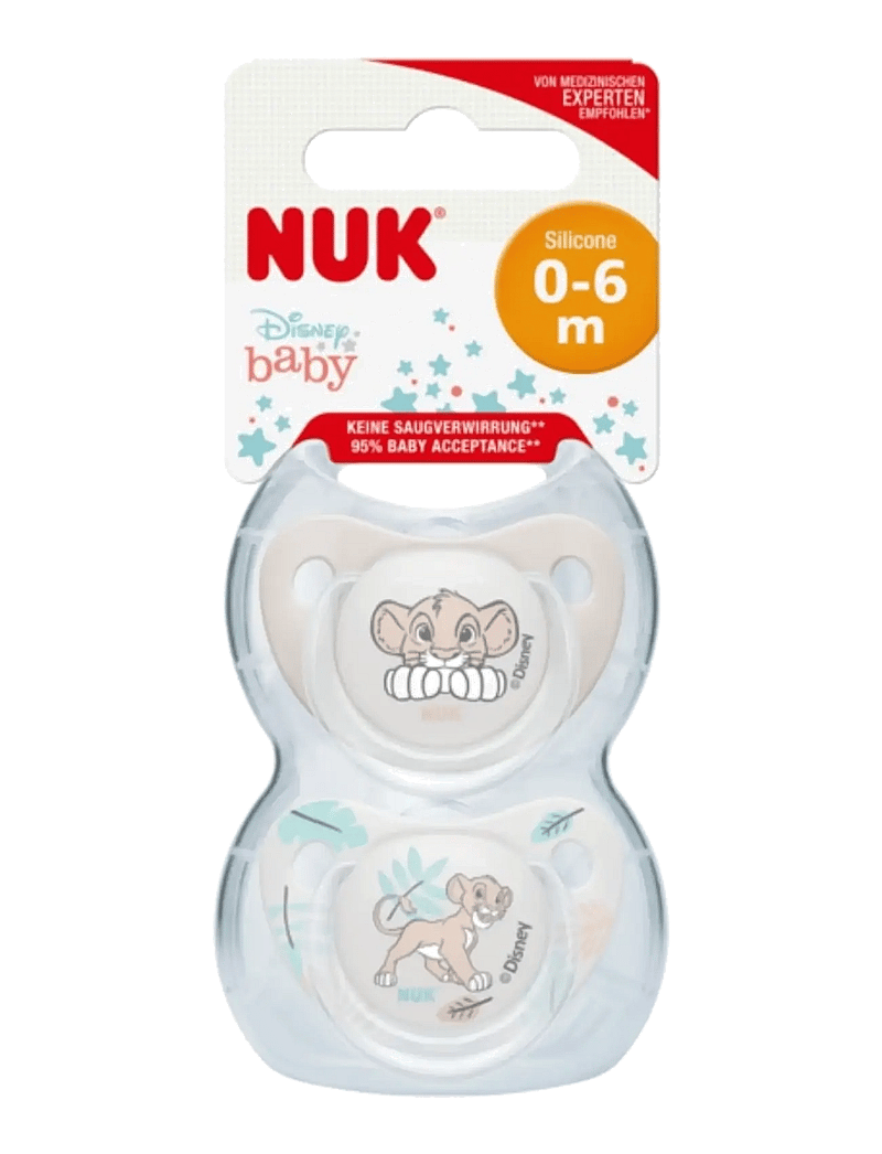 NUK - Trendline pacifier Lion King, size 0-6 months - schnuller - beige - 0