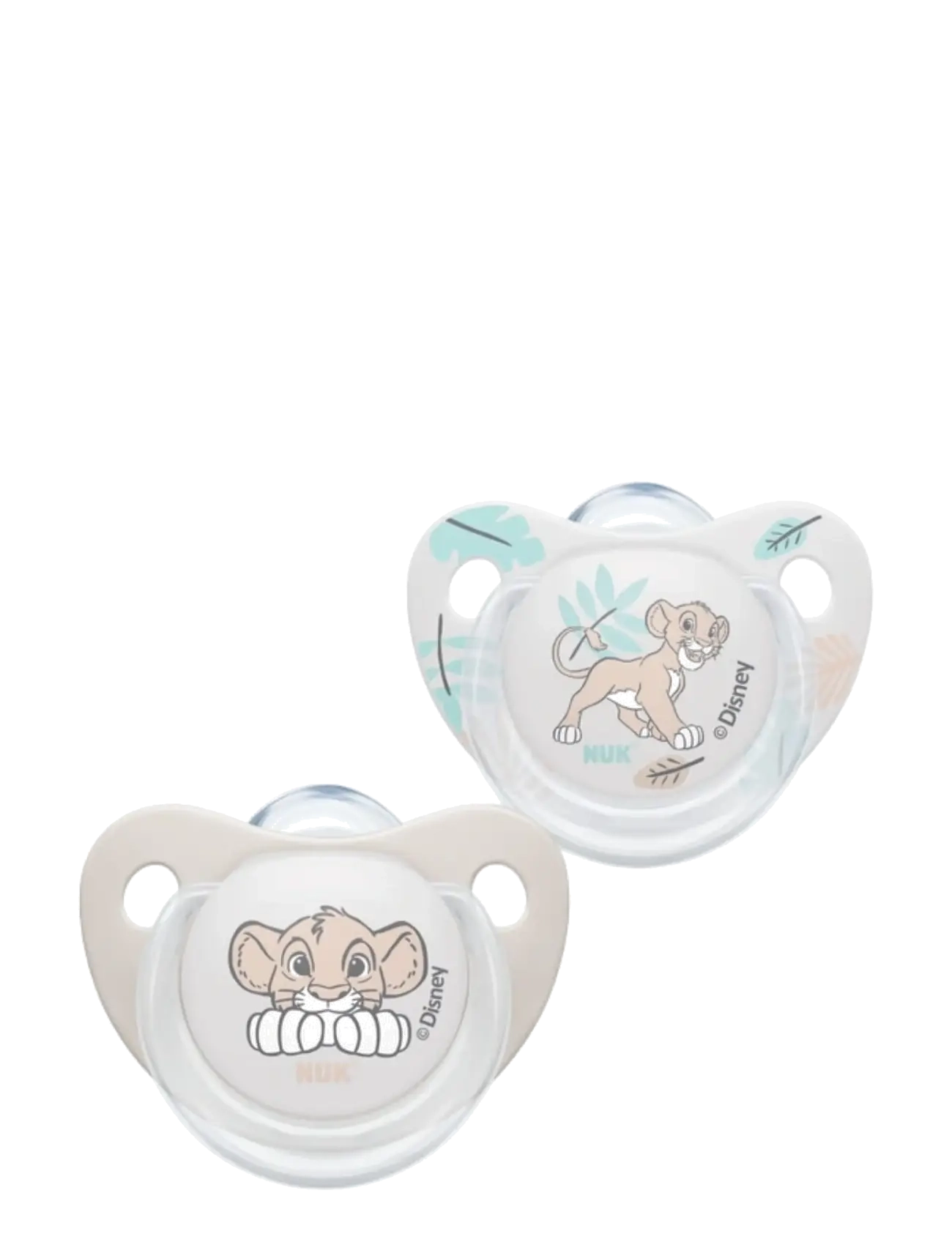 NUK - Trendline pacifier Lion King, size 0-6 months - pacifiers - beige - 1