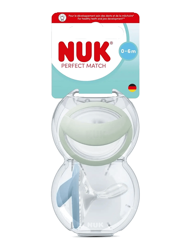 NUK - Perfect Match Green/Blue, size 0-6 months - sutter - green/blue - 0
