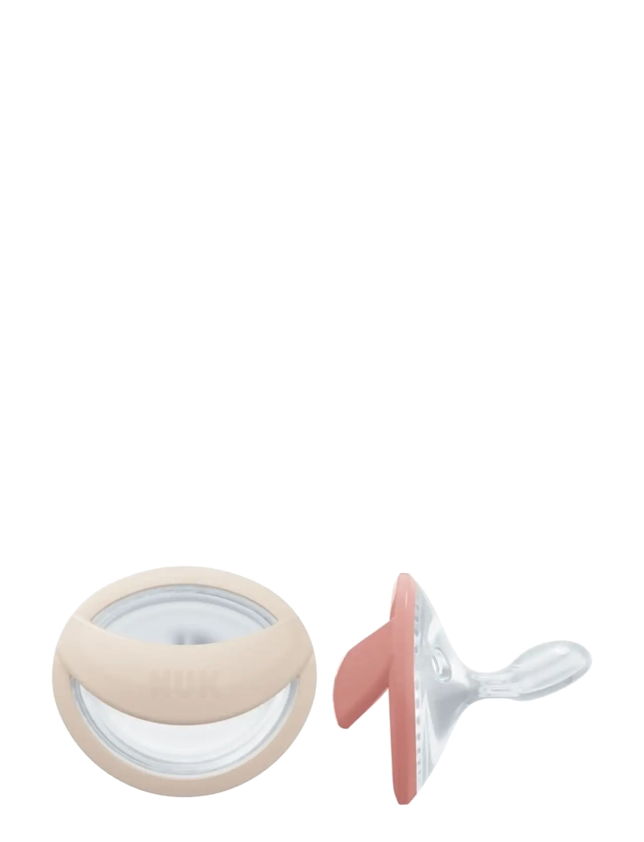 NUK - Perfect Match Beige/Red, size 0-6 months - schnuller - beige/red - 1