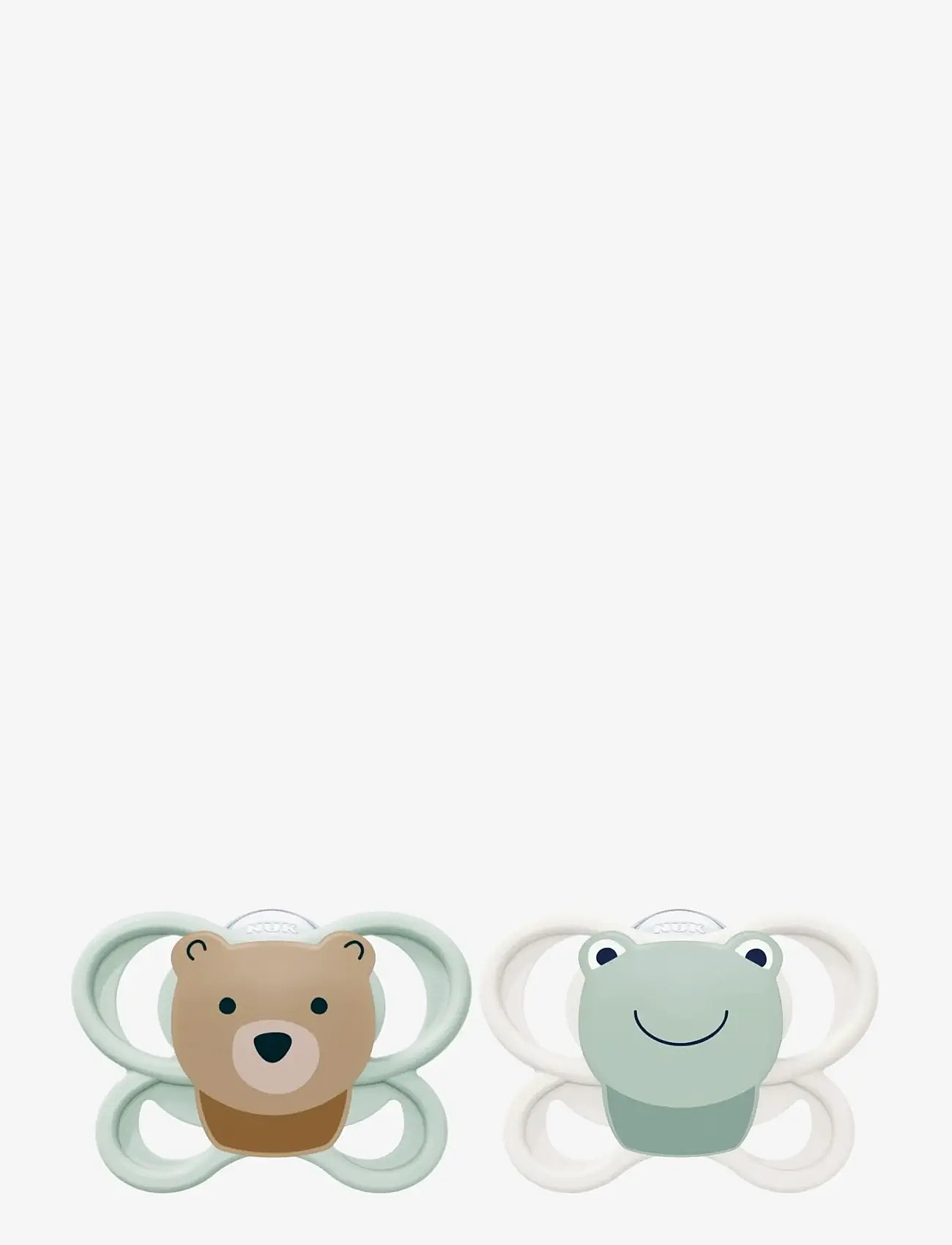 NUK - Perfect Match Air Bear/Frog, size 0-6 months - schnuller - bear/frog - 1