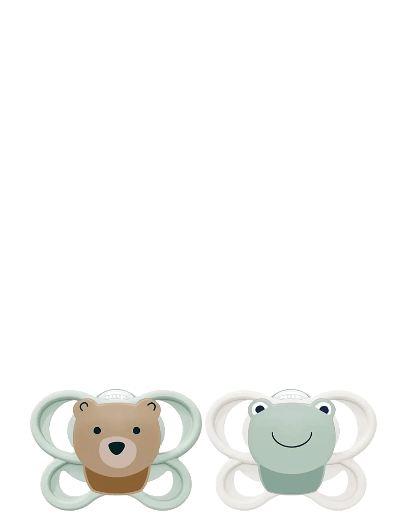 NUK - Perfect Match Air Bear/Frog, size 0-6 months - schnuller - bear/frog - 1