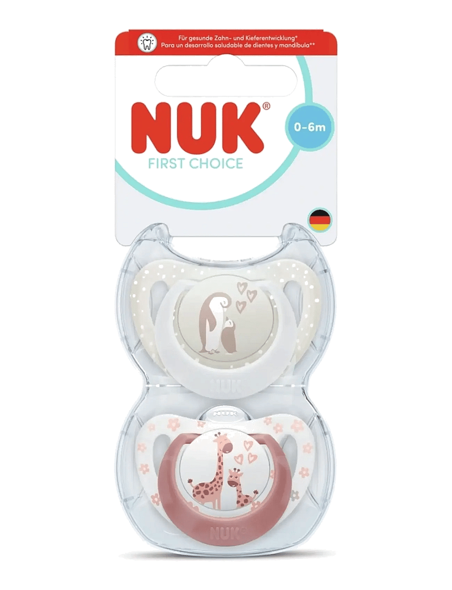 NUK - First Choice Penguin/Giraffe, size 0-6 months - sutter - penguin/giraffe - 0