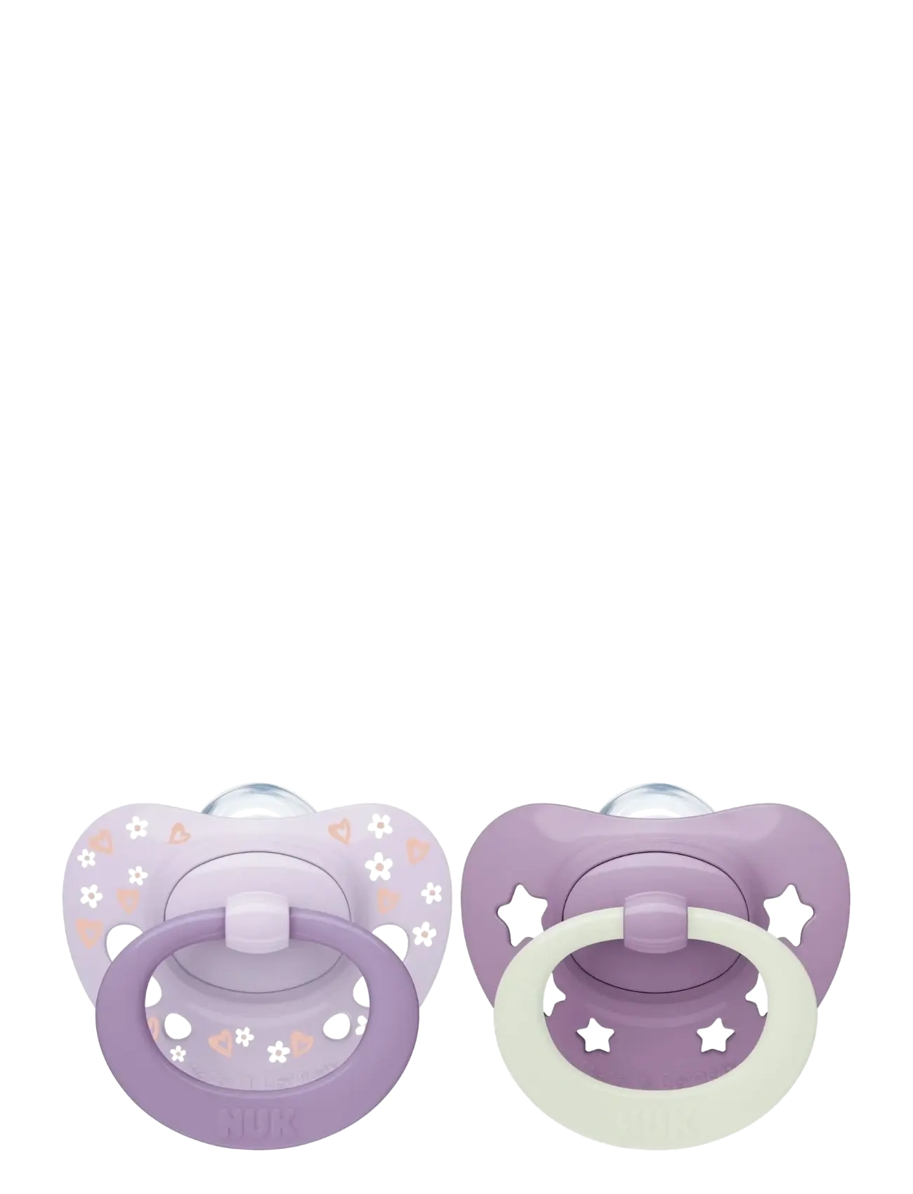 NUK - First Choice Classic Day & Night Purple, size 0-6 months - schnuller - purple - 1