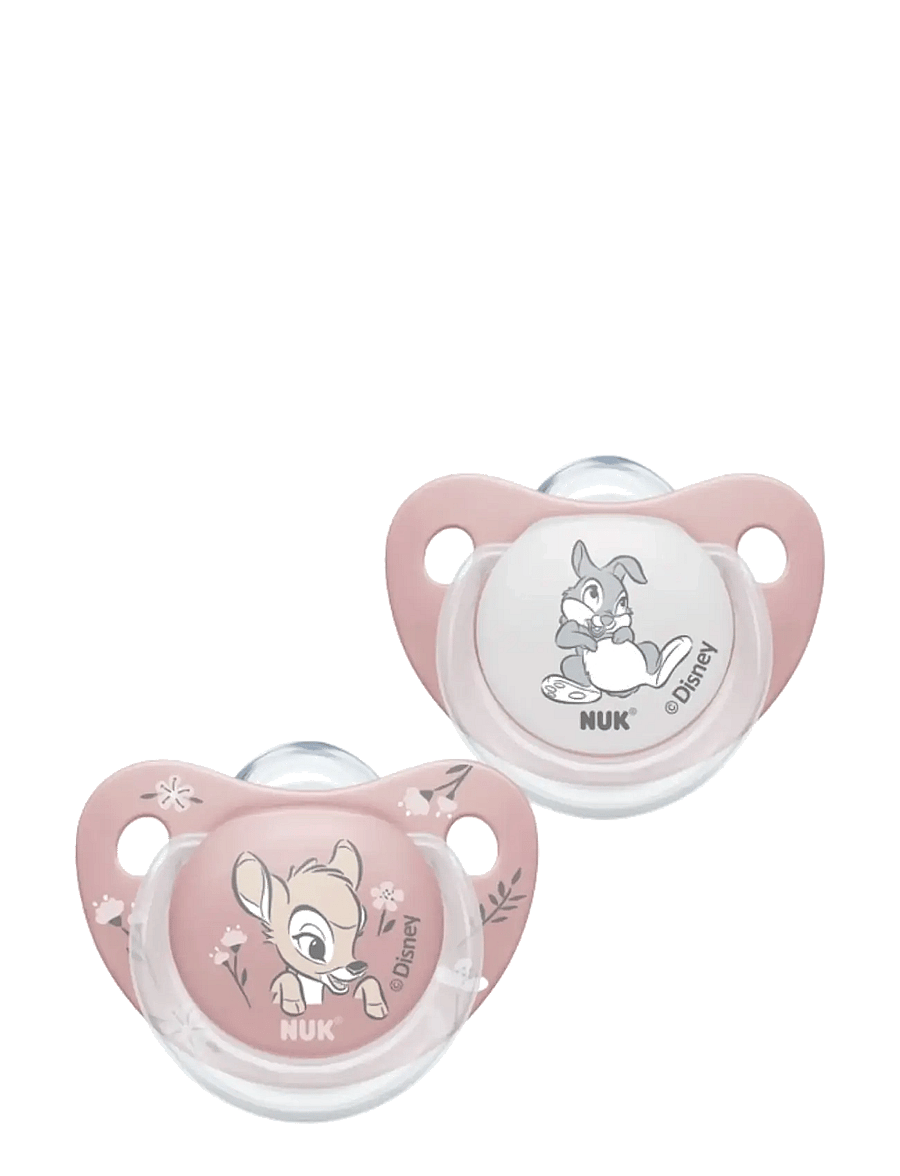 NUK - Trendline pacifier Bambi, size 6-18 months - lutid - pink - 1