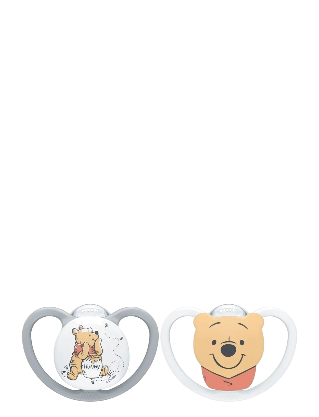 NUK - Perfect Match Air Winnie the Pooh, size 6-18 months - pacifiers - grey/white - 1
