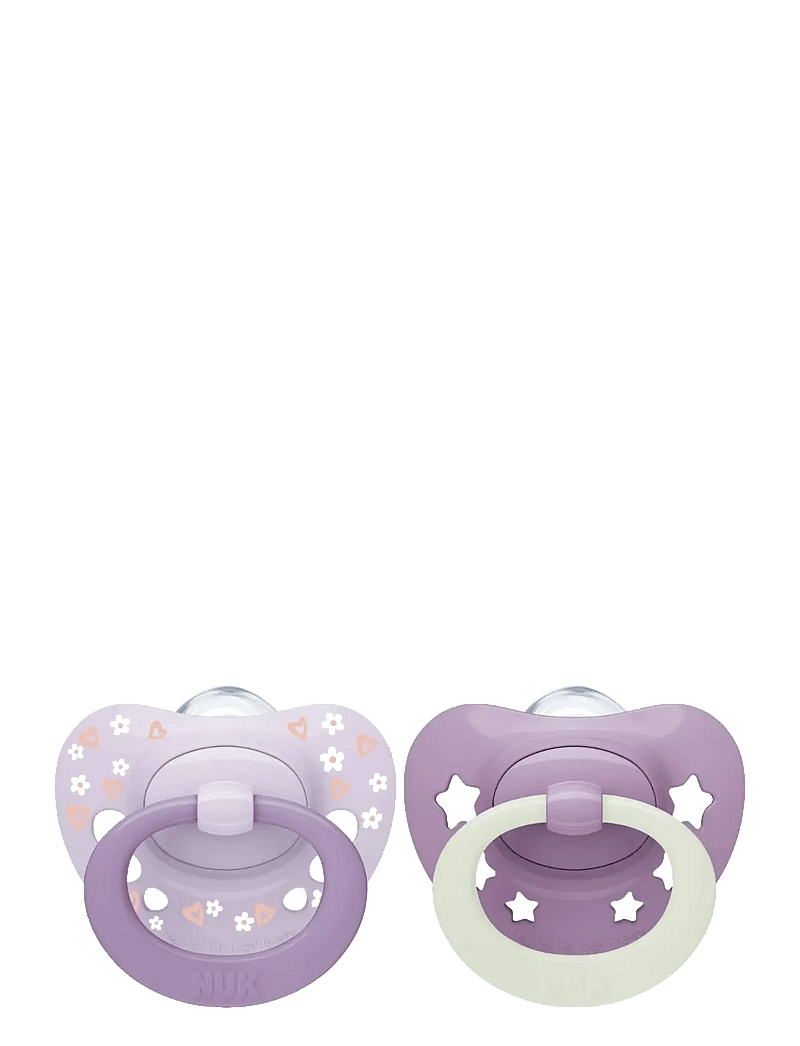 NUK - First Choice Classic Day & Night Purple, size 6-18 months - schnuller - purple - 1