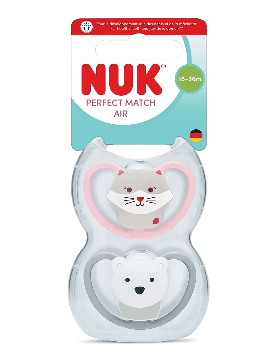 NUK - Perfect Match Air Cat/Polarbear, size 18-36 months - sutter - cat/polarbear - 0