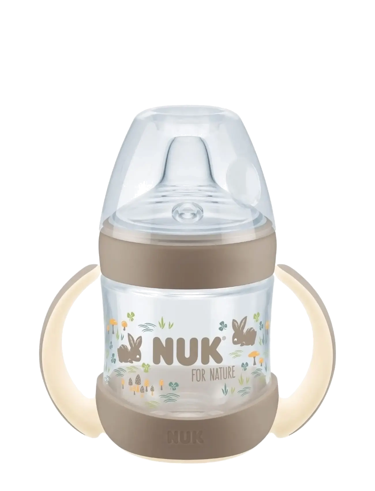NUK For Nature Learner Bottle 150 Ml, Creme, ml, Baby Feeding, Beige - Sippy Cups, Kinder