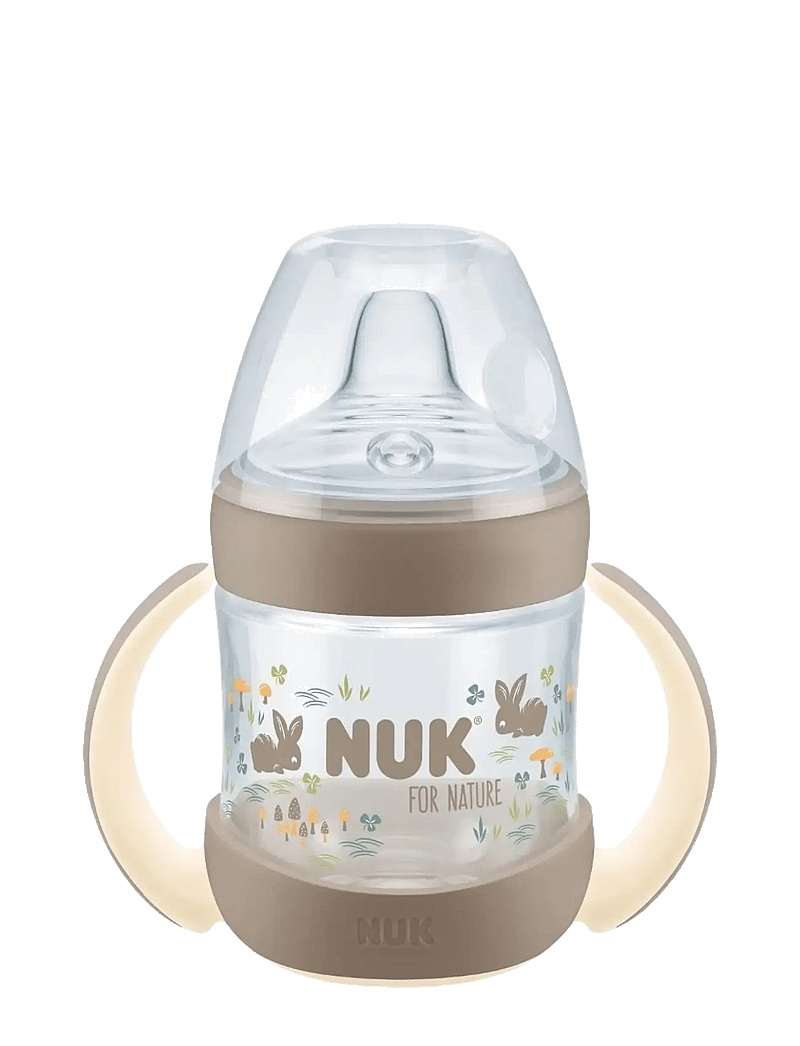 NUK - NUK for Nature Learner Bottle 150 ml, Creme - creme - 0