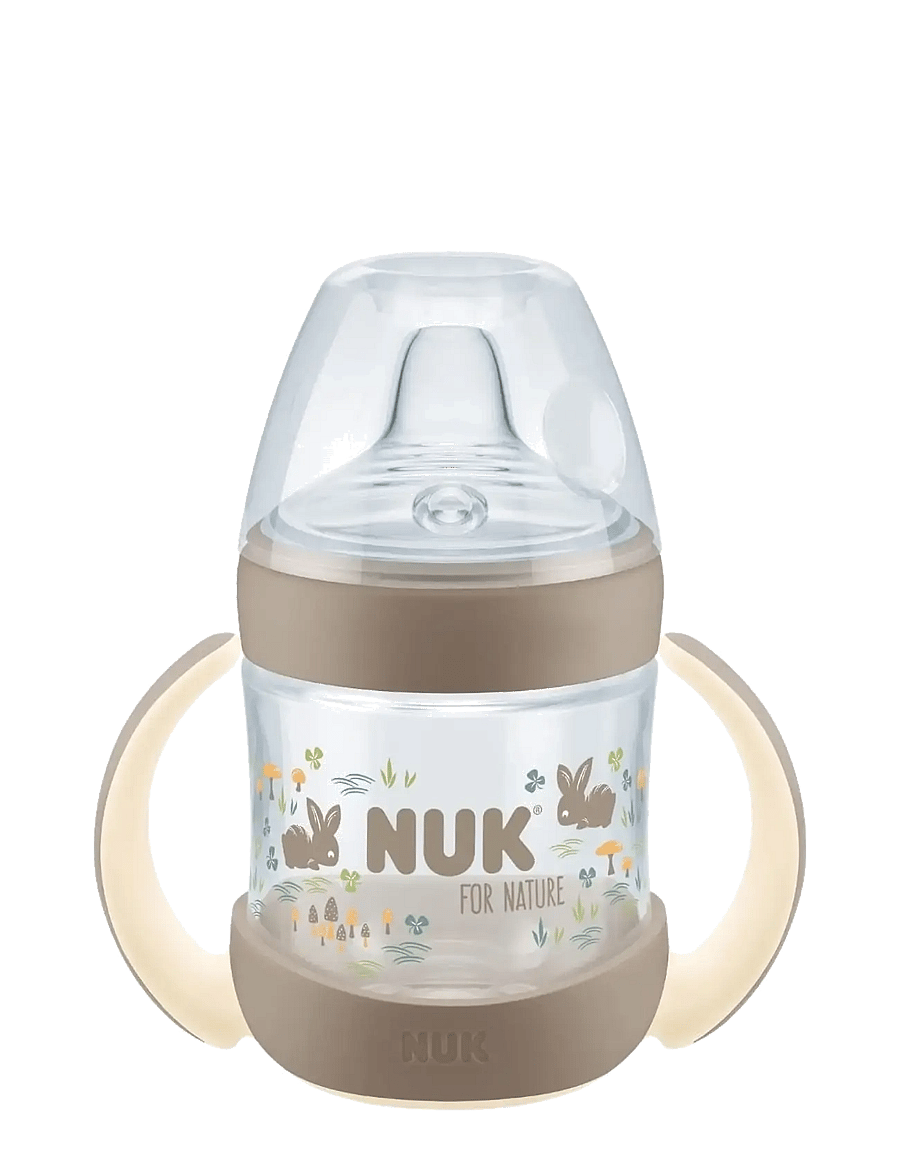 NUK - NUK for Nature Learner Bottle 150 ml, Creme - pipmuggar - creme - 0