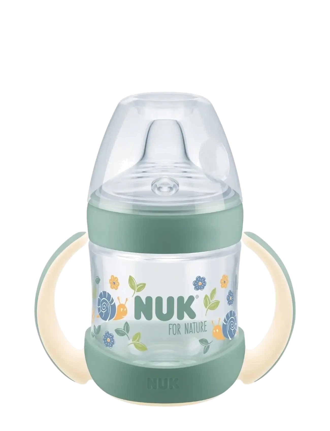 NUK Nuk For Nature Learner Bottle 150 ml, Green, 150 ml, Green, Fodring Af Baby > Suttekopper, Børn