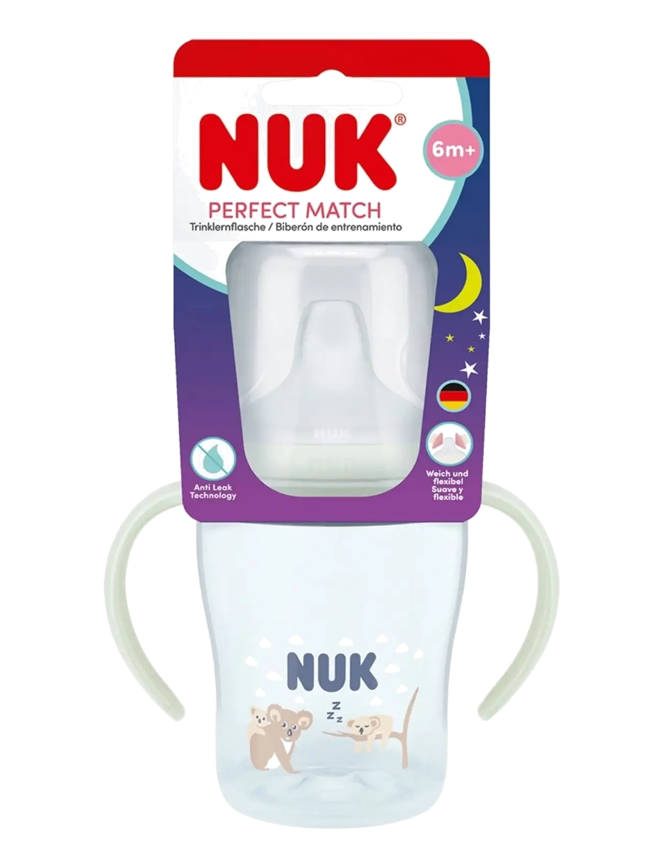 NUK - Perfect Match Learner Bottle Night 150 ml, Koala - koala - 1