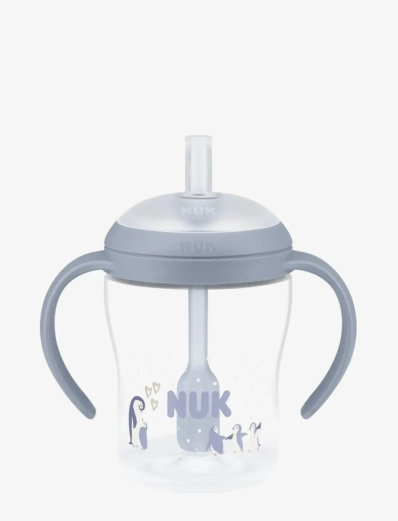 NUK - Perfect Match Learner Bottle Straw 150 ml, Penguin - schnabeltassen - penguin - 0