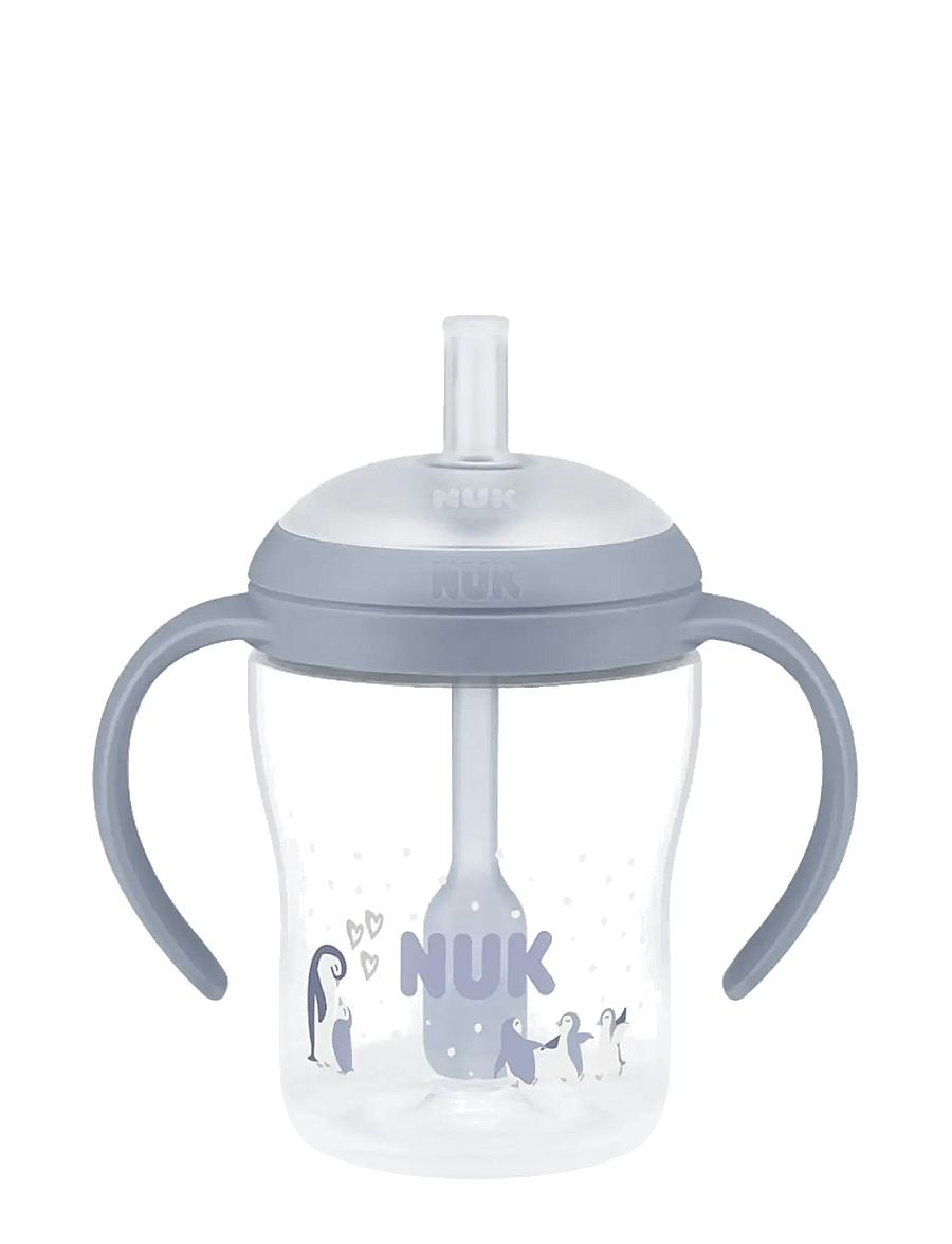 NUK - Perfect Match Learner Bottle Straw 150 ml, Penguin - joogitassid - penguin - 0