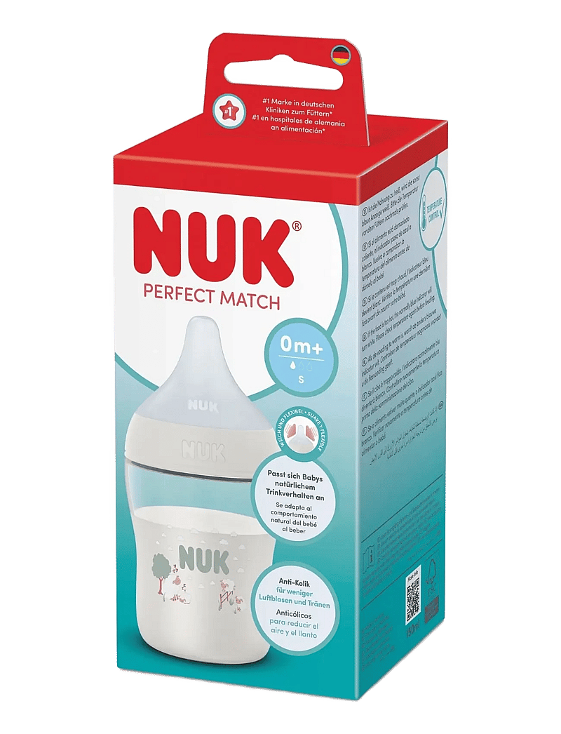 NUK - Perfect Match bottle 150 ml, Sheep - sutteflasker - sheep - 1