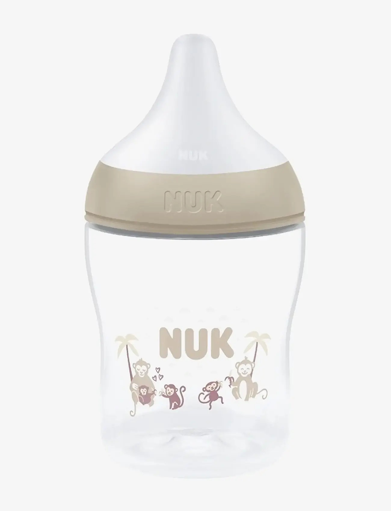 NUK - Perfect Match bottle 150 ml, Monkey - sutteflasker - monkey - 0
