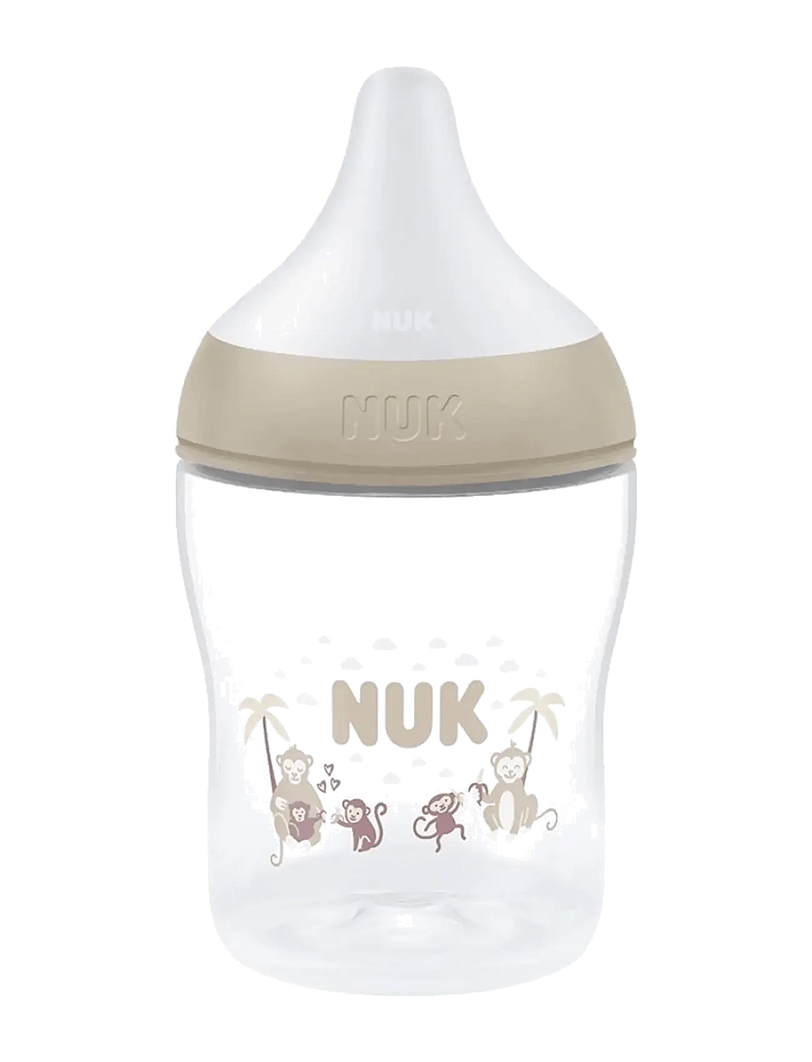 NUK - Perfect Match bottle 150 ml, Monkey - babyflaschen - monkey - 0