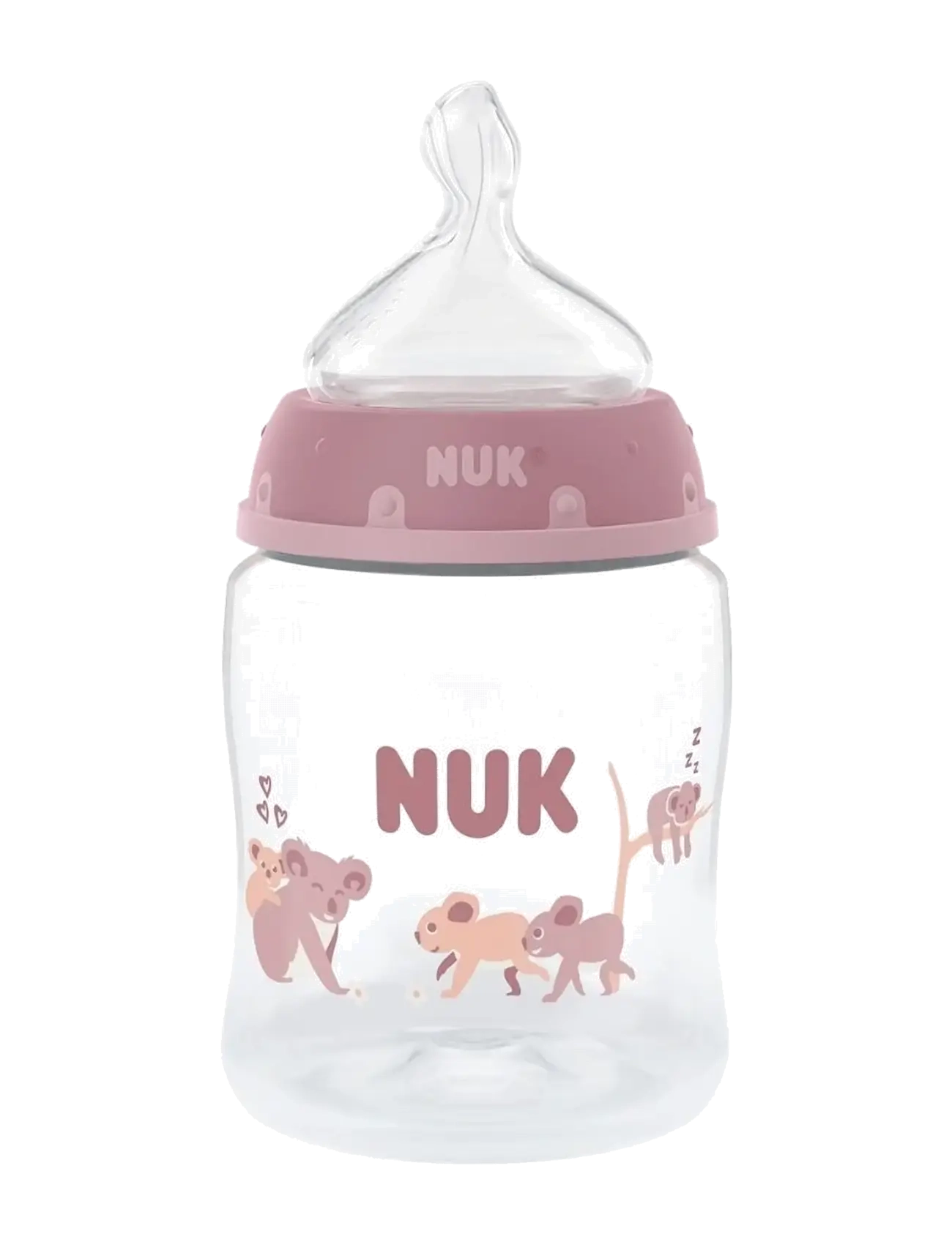 NUK First Choice Bottle 150 Ml, Koala, ml, Baby Bottles & Accessories, Rosa - Bottles, Kinder