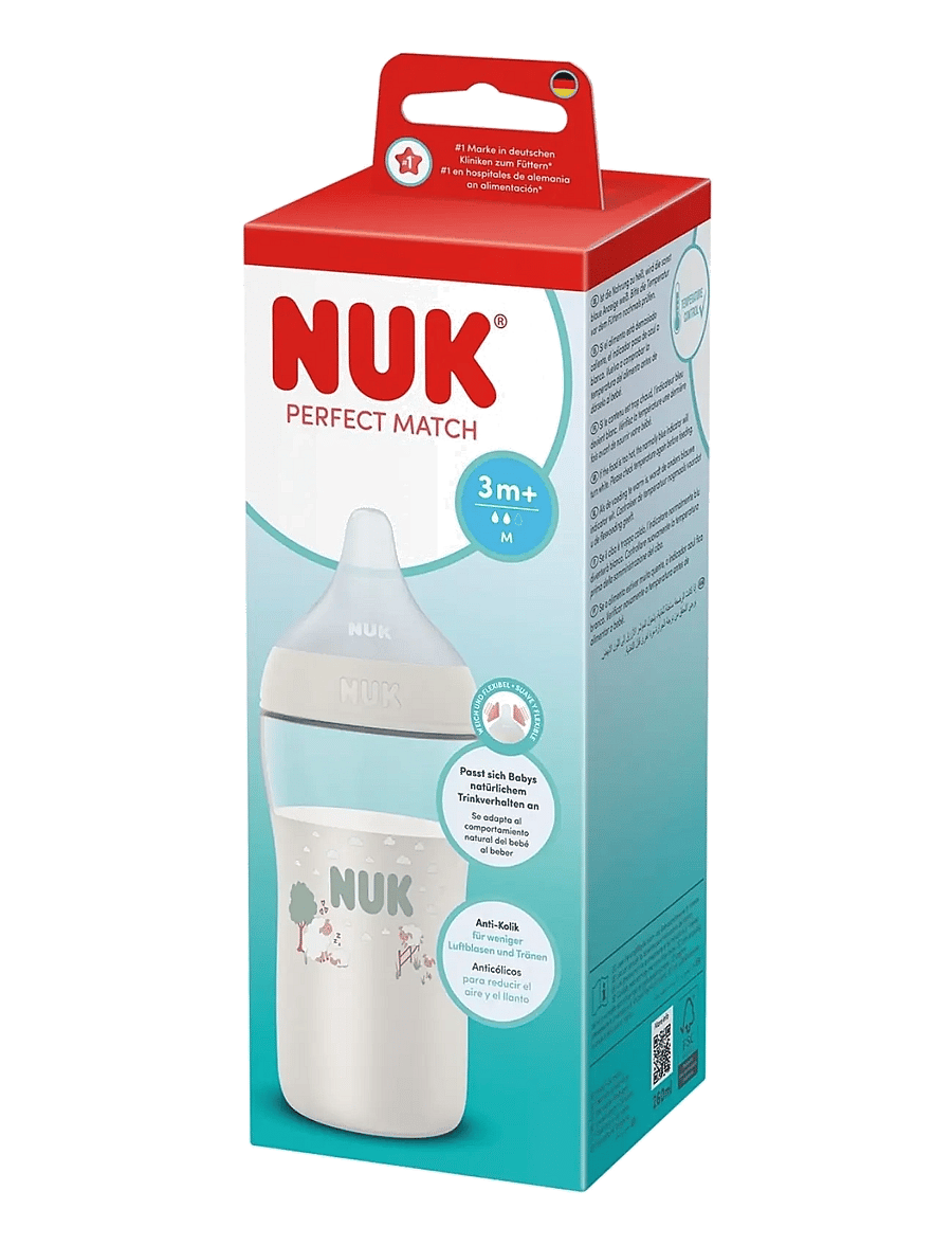 NUK - Perfect Match bottle 260 ml, Sheep - babyflaschen - sheep - 1